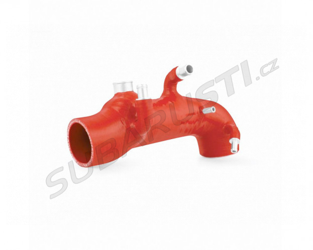 Silicone induction hose Mishimoto Subaru Impreza WRX 2001-2007 / STI 2004-2015, red - MMHOSE-SUB-IHRD