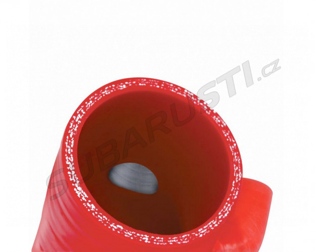 Silicone induction hose Mishimoto Subaru Impreza WRX 2001-2007 / STI 2004-2015, red - MMHOSE-SUB-IHRD