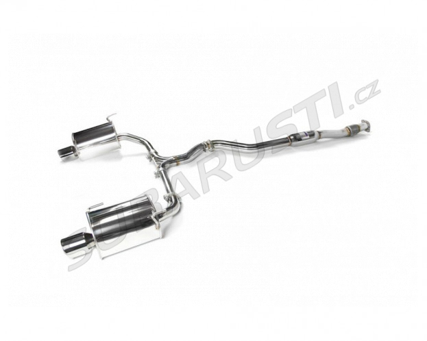 Catback exhaust system Invidia Q300-Ti Subaru Legacy BM/BR 2010 + 76mm - SBCB10010Q2