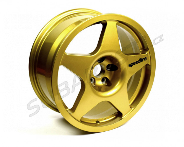 Racing wheels Speedline Corse 2013C 8x18 5x114.3 ET48 56.1, gold Impreza STI 2006-2018, Levorg