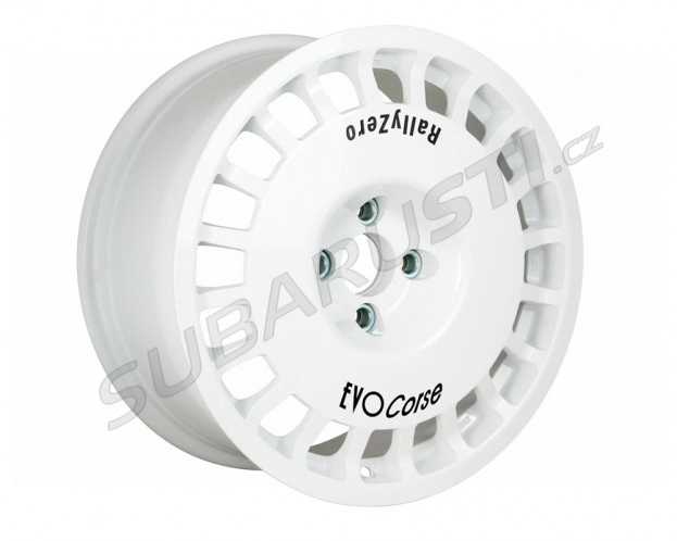 Racing wheels Evo Corse rally 8x17, white,  ET30 Toyota Yaris GR 2020