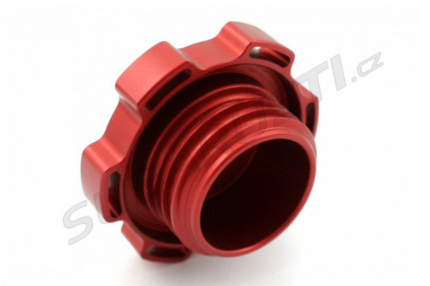 RCM billet oil filler cap (red) Impreza 1992+, Forester 