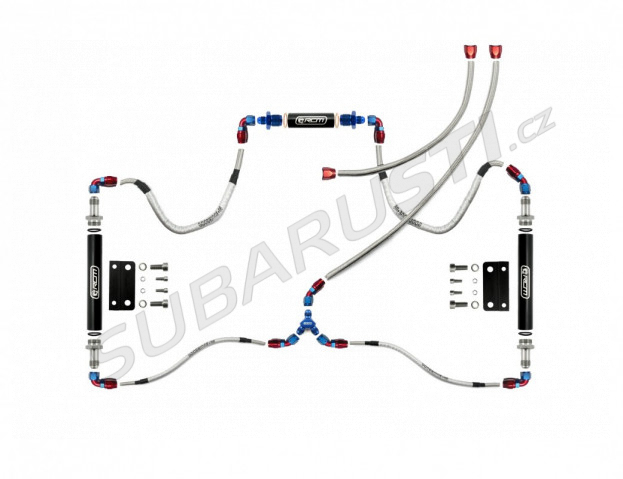 Kit palivových hadic - paralelní vč. palivových lišt (bez regulátoru paliva) Impreza GT/WRX/STI