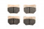 Carbone Lorraine RC6 rear brake pads for Impreza GT 1998-2000 (2 pistons), Impreza WRX 2001-2007, 4069RC6