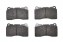 Ferodo DS2500 front brake pads for EVO 5/6/7/8/9/10, Impreza STI 2001-2014, WRX STI 2014-2017 - FRP3067H