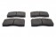 Ferodo DS2500 front brake pads for EVO 5/6/7/8/9/10, Impreza STI 2001-2014, WRX STI 2014-2017 - FRP3067H