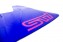 Performance creations mud flaps WRX/STI 2001-2007, blue, pink logo STI