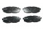 Brake pads Ferodo DS2500 rear BRZ, Tribeca, Toyota GT86 - FCP4187H