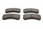 Ferodo DS2500 front brake pads for D2/K-sport caliper