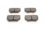 Rear brake pads Carbone Lorraine RC5+ Impreza GT/RA (2 piston), WRX 2001-2007 (2 piston)