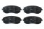 Ferodo DS2500 front brake pads for Subaru Forester 2013+ XT, Outback H6 2009+, Legacy 2003-2009, Tribeca 2005+ - FCP1984H