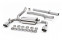 Stainless exhaust Milltek sport Focus RS 2016+ (catback)