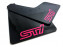 Performance creations mud flaps WRX STI 2014+, black, pink STI logo