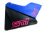 Performance creations mud flaps WRX STI 2014+, black, pink STI logo