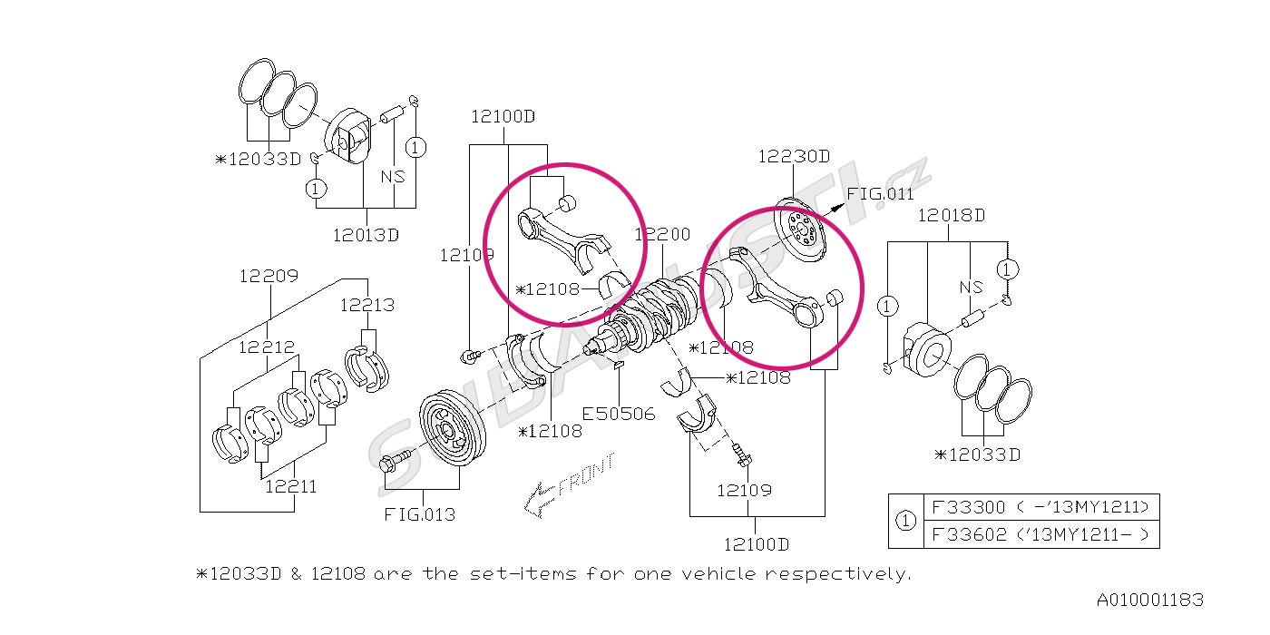 AM Autoparts Front Inner Tie Rod End For Subaru Impreza, Forester, Legacy, Outback (LH Or RH)