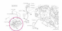 Turbo IHI VF50 Subaru Boxer Diesel Impreza 2008-2011, Forester 2007-2011, Legacy 2007-2009