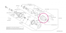 Boot, driveshaft front axle outer Impeza 2000-2008, Legacy 2003-2009, Outback 2003-2009, Tribeca 2005-2012 - 28323AG020