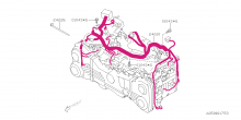 Motorový svazek Impreza STI 2008+ / N14