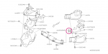 Gasket exhaust joint Impreza, Forester, Legacy - 44022AA160