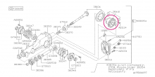 Rear self-locking differential 1.5way Impreza STI 6MT