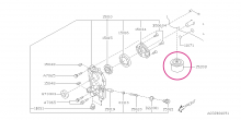 Oil filter Legacy 1997-2014, Outback 1997-2014, Tribeca 2005+ 3.0/3.6 H6 - 15208AA031