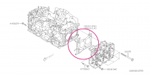 Gasket, cylinder head right 1.05 mm Subaru diesel Impreza / Legacy / Forester - 11044AA750