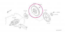 Flywheel dualmass SACHS Impreza, Legacy, Forester diesel - 2294 000 955