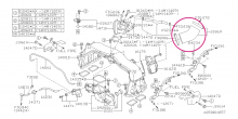 Turbo intercooler hose pipe diesel (21869AA130) - 21869AA170