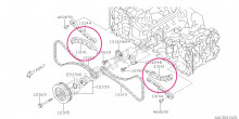 Lever complete, chain tensioner Impreza 2012-2016, BRZ 2011+, Forester 2011+, Levorg 2013+, Outback 2014+, XV 2011+, WRX US 2014+ - 13141AA080