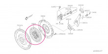 Disc complete clutch 230mm Impreza 1992-2012, Forester 1997-2012, Legacy 2003-2014, Outback 2003-2014, XV 2011+, BRZ - 30100AA870