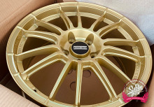 Racing wheel Fondmetal 9RR 8x18, gold,  ET45 Toyota Yaris GR 2020